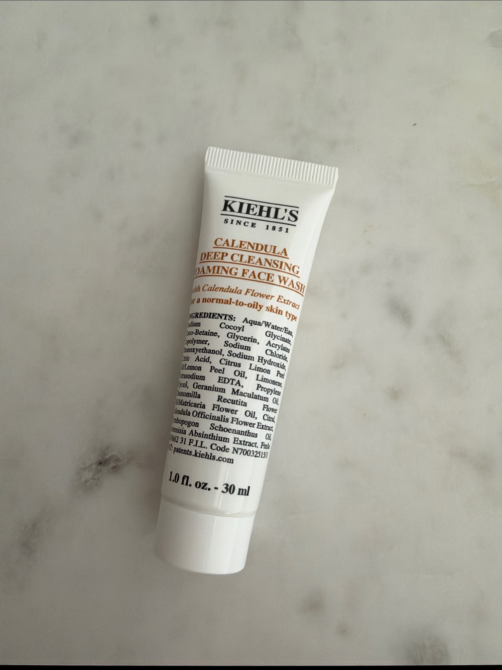 Kiehl's Calendula Deep Cleansing Foaming Face Wash - TRAVEL SIZE